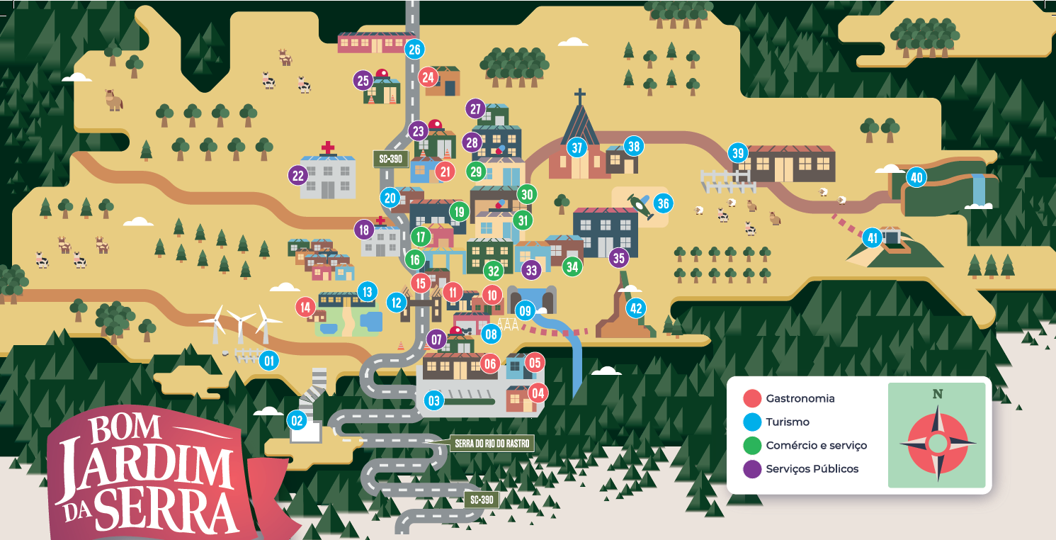 MAPA TURÍSTICO INTERATIVO.