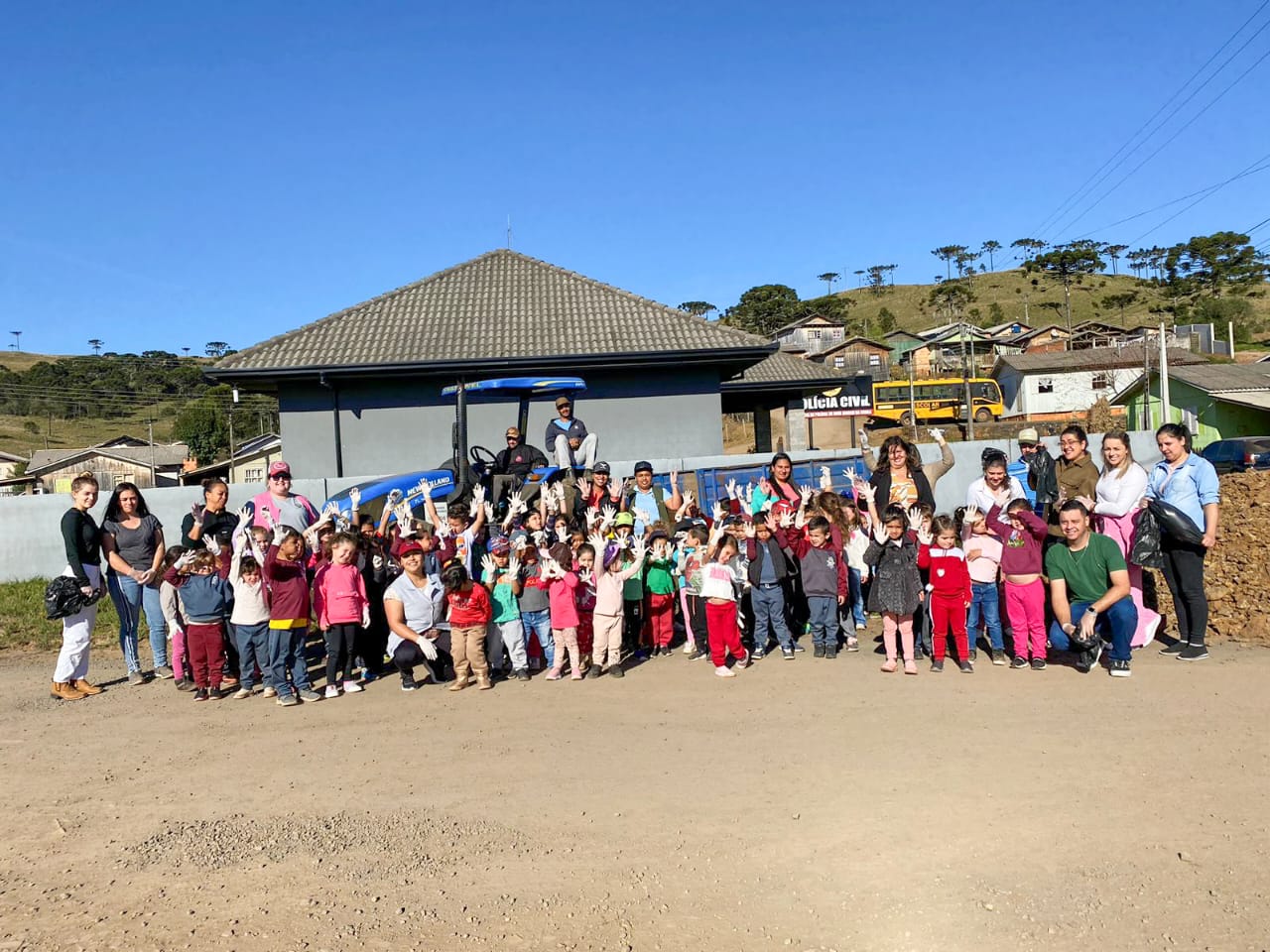 Escolas Municipais de Bom Jardim da Serra Realizam Ação de Educação Ambiental.